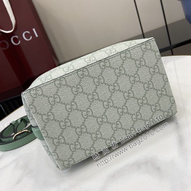 Gucci專櫃古馳最新款購物袋GG圖案條紋織大號肩背包 jh2627型號：815118